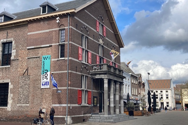 De voorkant van Museum W